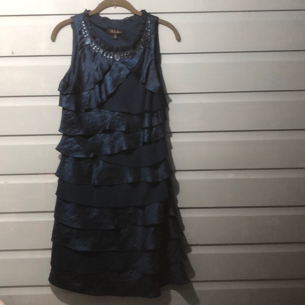 Uniquely embellished dress